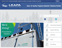 Tablet Screenshot of lrapa.org